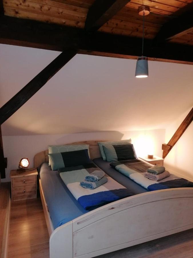 Apartmán Fw Achterdeck, 1 Obergeschoss, Petershof-Lehbek Gelting Exteriér fotografie