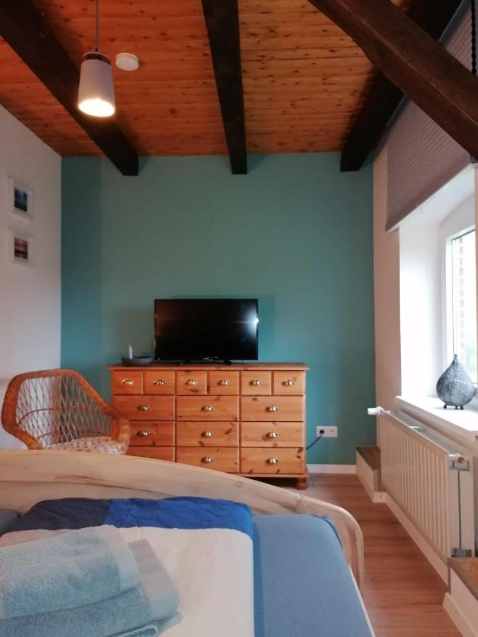 Apartmán Fw Achterdeck, 1 Obergeschoss, Petershof-Lehbek Gelting Exteriér fotografie